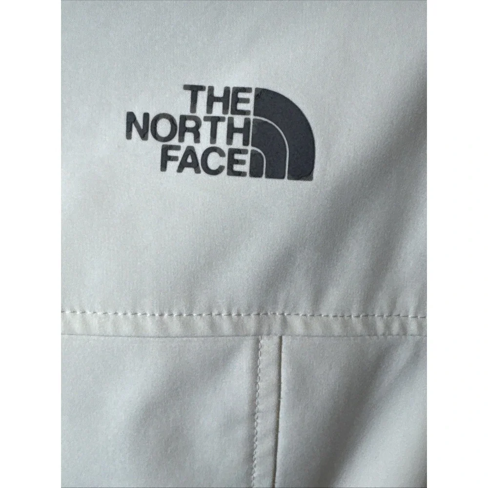 THE NORTH FACE Filled Ivory/Cream Jacket Primaloft Small Full Zip Windwall - Picture 7 of 11